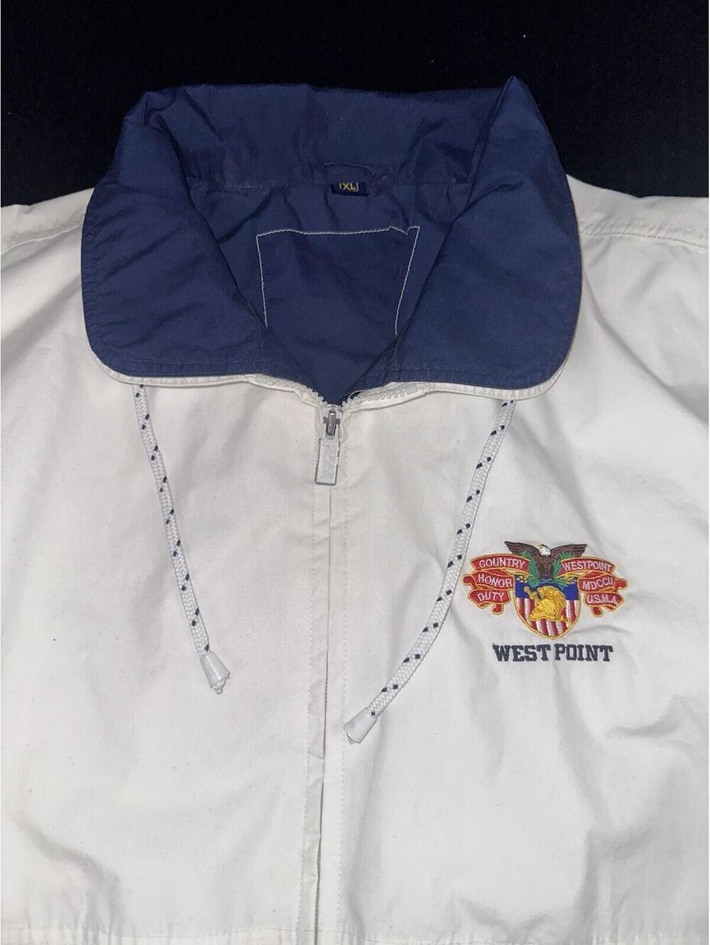 🇺🇸 Vintage West Point USMA Military Utility Windbreaker Jacket XL 🇺🇸🧥 - Picture 5 of 15